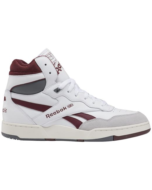 Reebok White Bb4000 Ii Mid Sneaker