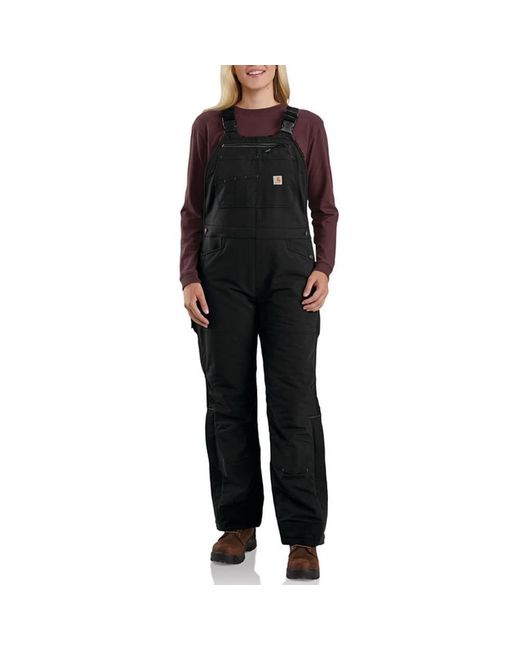 Carhartt Blue Super Dux Relaxed Fit Insulated Bib Bottoms And Overalls