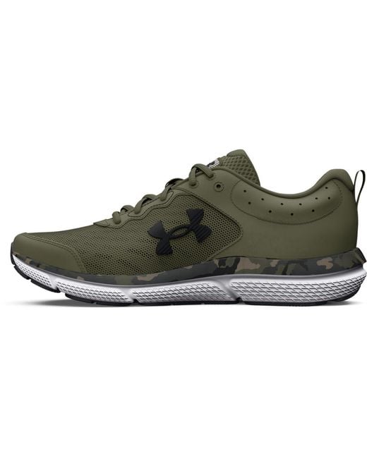 Under Armour Black Charged Assert 10 Camo, for men