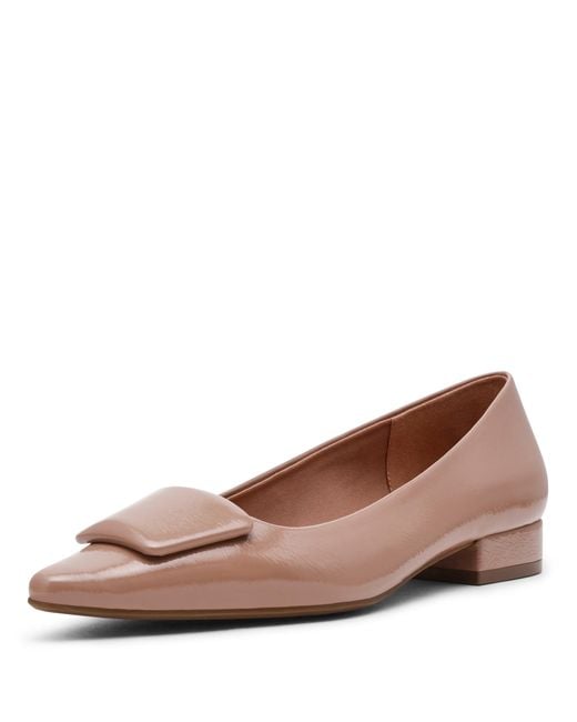 Anne Klein Brown Crawford Ballet Flat