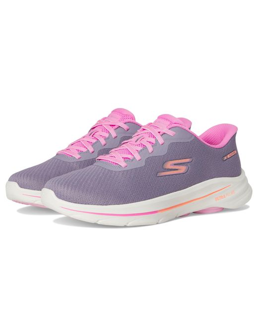 Skechers Purple Go Walk 8 Nadia Hands Free Slip-ins Sneaker