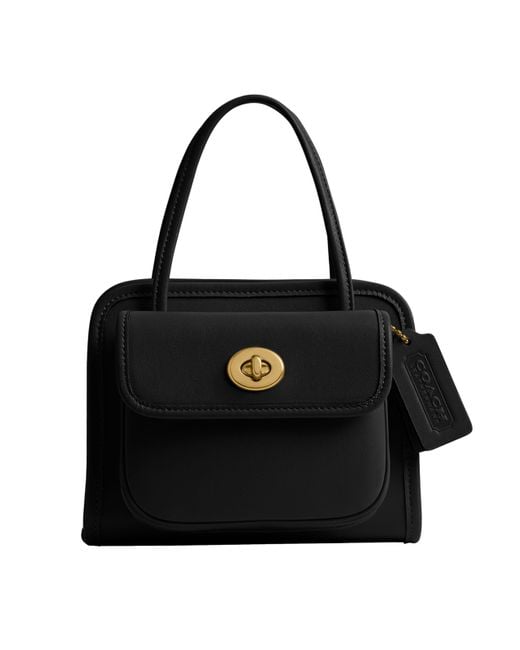 COACH Black Safari Tote