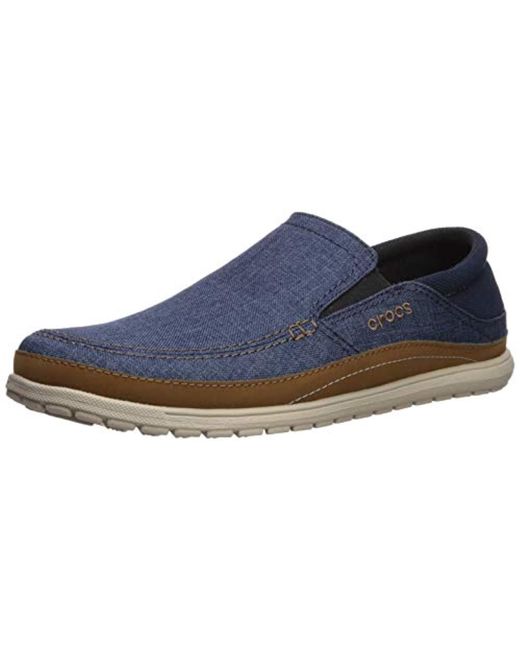 CROCSTM Blue Santa Cruz Playa Slip-on for men