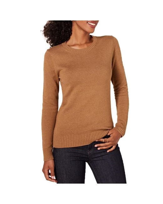 Amazon Essentials Black Pullover Mit Rundhalsausschnitt Aus 100 % Baumwolle