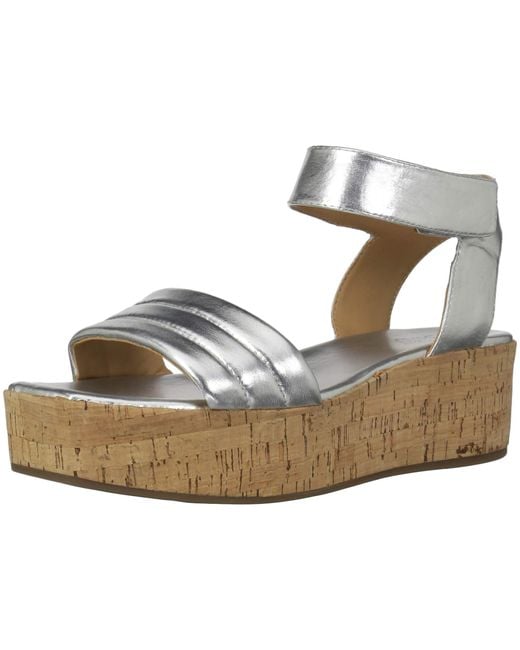 franco sarto metallic sandals