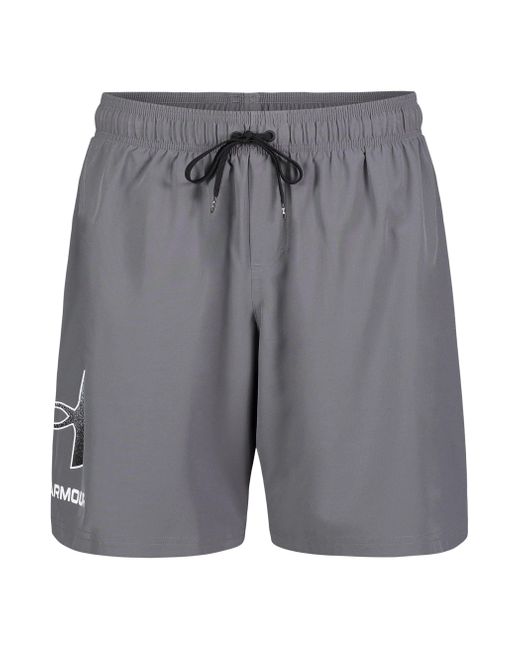 Under Armour Gray Ua Gradient Logo Volley for men