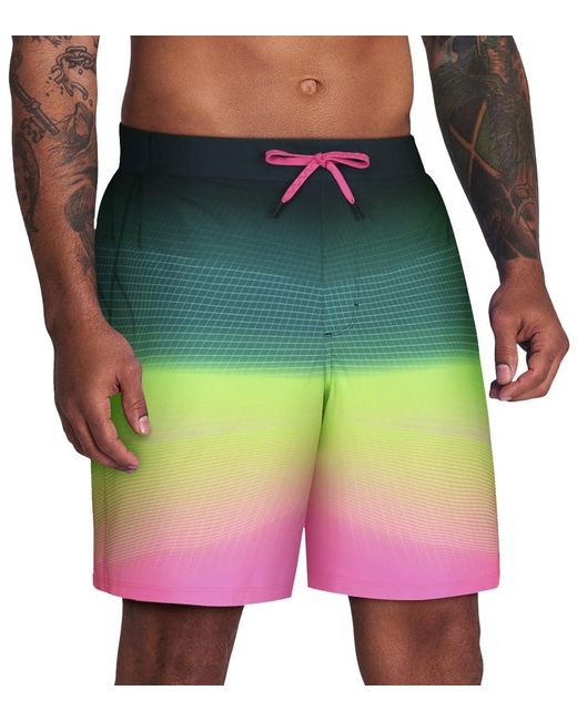 Under Armour Green Standard Swim Trunks for men