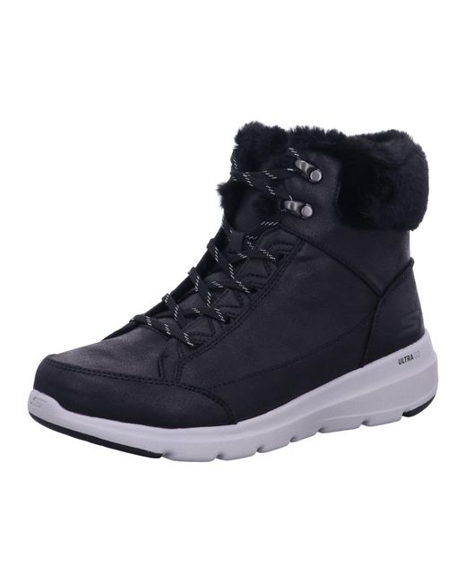 Skechers Glacial Ultra-cozyly Fashion Boot in Blue | Lyst