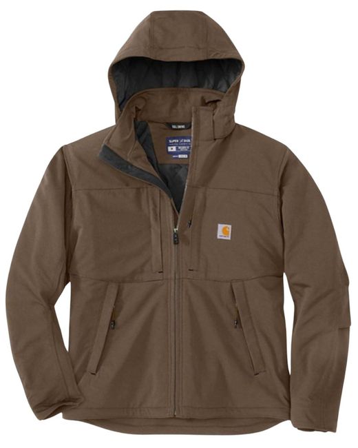Carhartt Brown Super Dux Relaxed Fit Insulated Jacket for men
