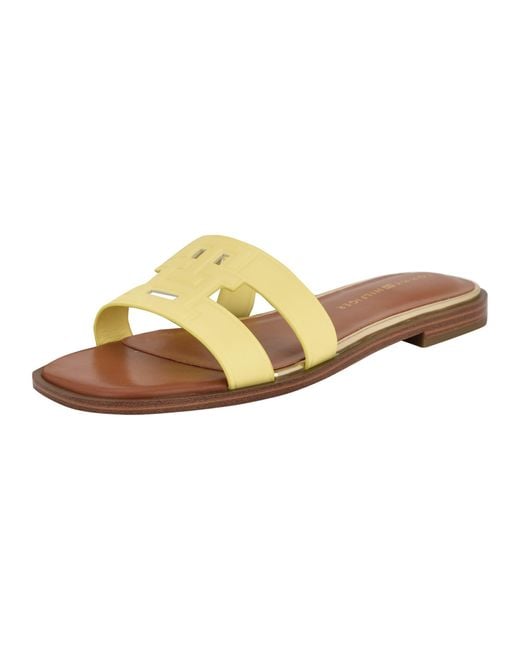 Tommy Hilfiger Brown Terenz Flat Sandal
