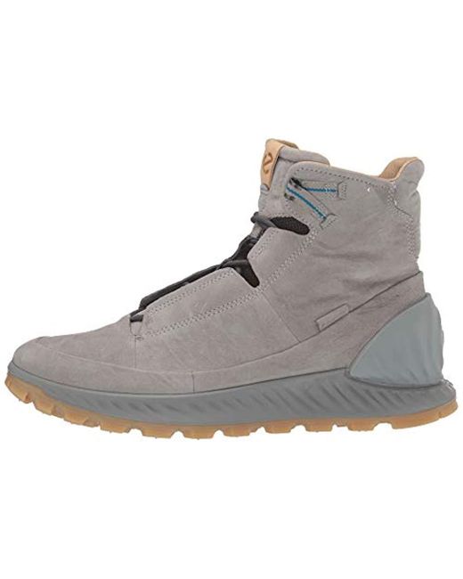 Ecco Leather Exostrike Mid Dyneema-outdoor Lifestyle, Fashion, Hiking Boot for Men - Lyst
