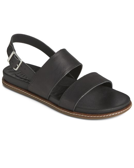 Sperry Top-Sider Women's Black Waveside Plushwave Backstrap