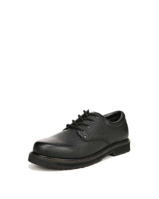 Scholls Men's Black Shoes Harrington Ii Work Shoe