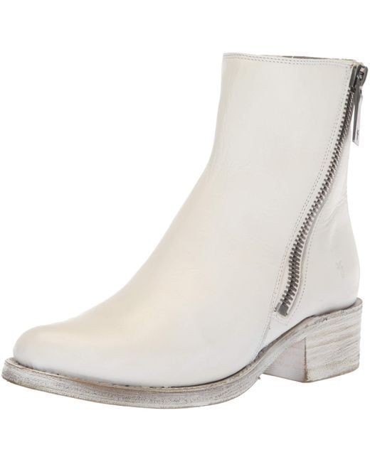 Frye demi zip bootie black sale