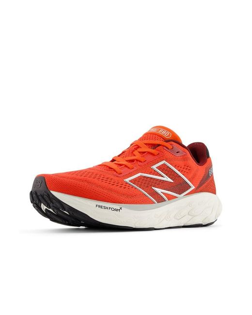 New Balance Red Fresh Foam X 880 V14 Running Shoe for men