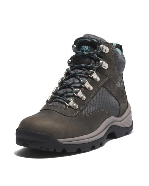 Timberland Black White Ledge Mid Ankle Boot