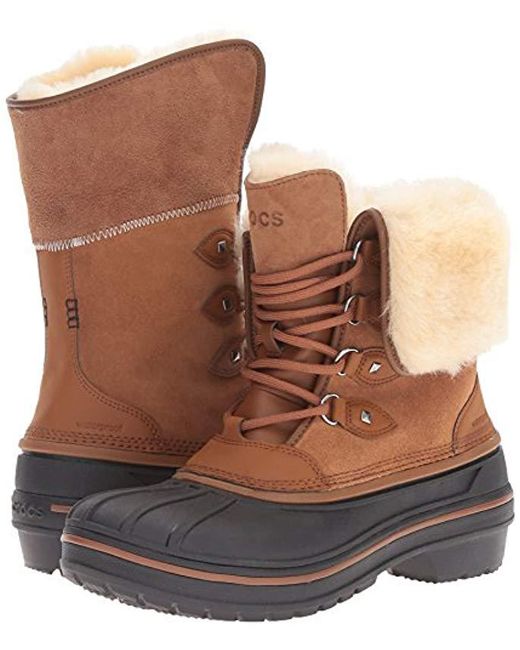crocs men's snow boots