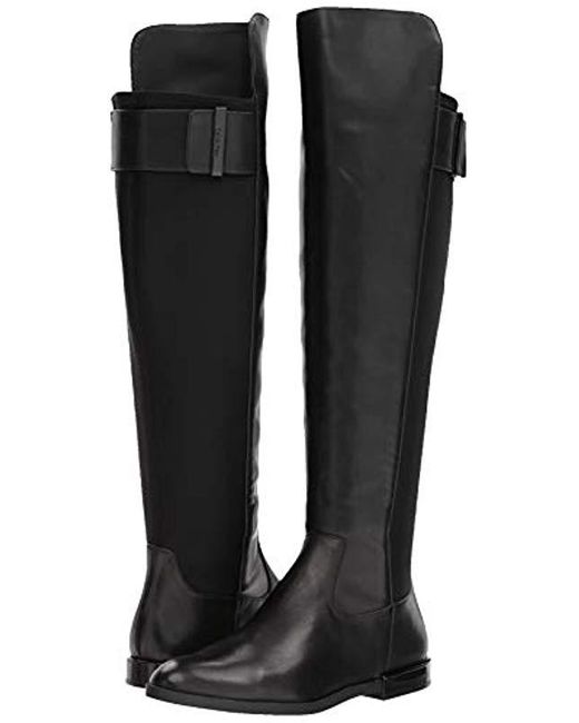 calvin klein priya over the knee boots