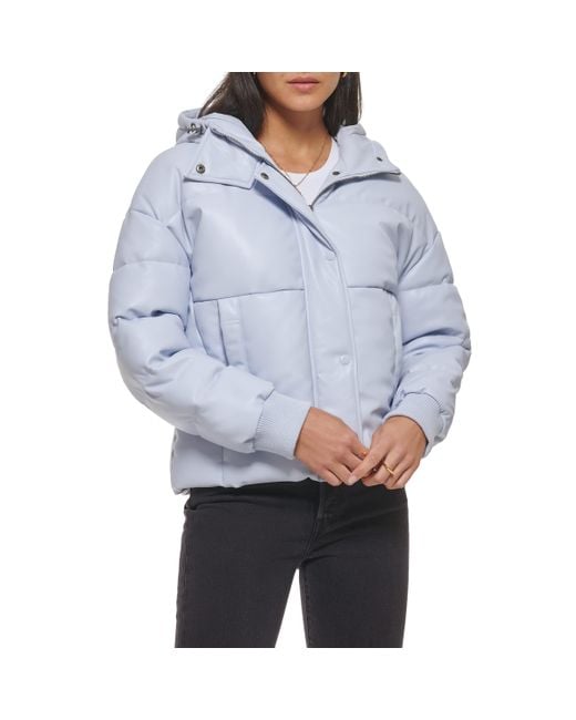 Levi's Cinch Waist Puffer Jacket Lyst