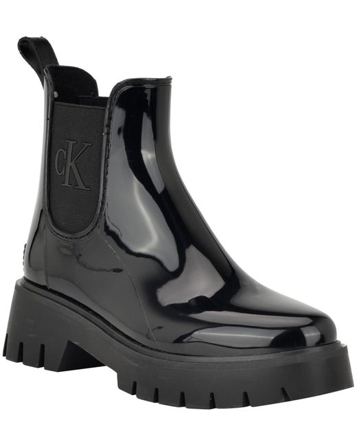 Calvin Klein Black Wende Ankle Boot