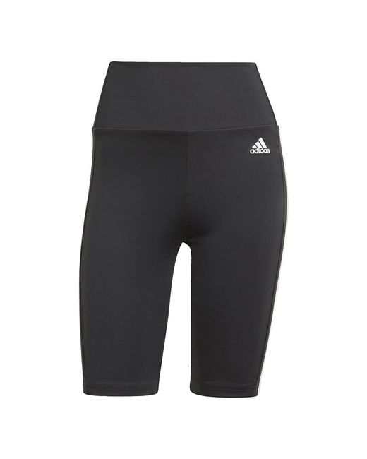 Adidas Black Designed 2 Move High-rise Sport Short Tights (plus