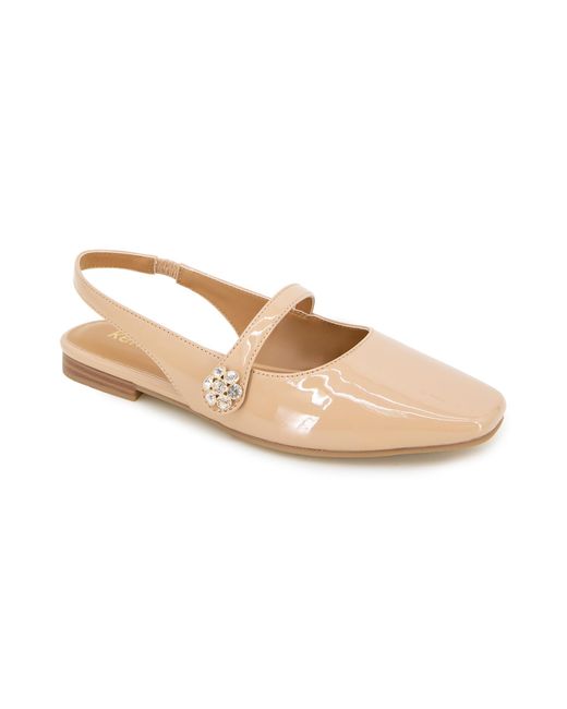 Kensie Natural Felicity Ballet Flat