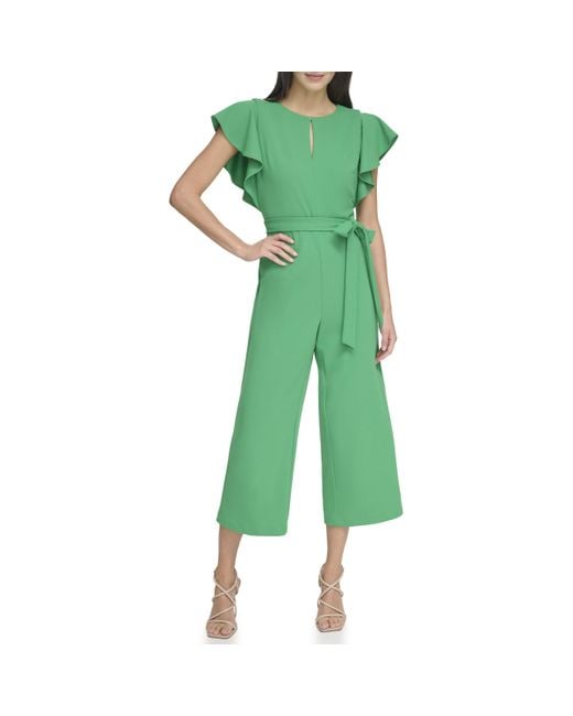 DKNY Green Dresses Jumpsuit