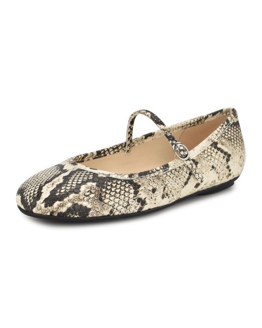 Nine West Metallic Classik Flat