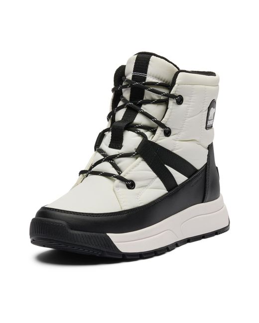Sorel Black Whitney Iii Mid Waterproof Calf Boot
