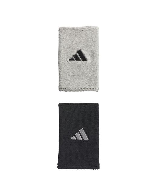 Adidas Gray Interval Large Reversible Wristband