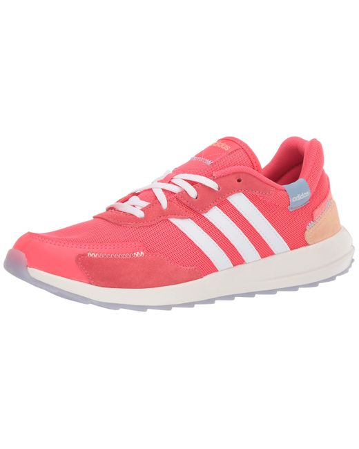 adidas Lace Retrorun Running Shoe in Red - Save 10% - Lyst