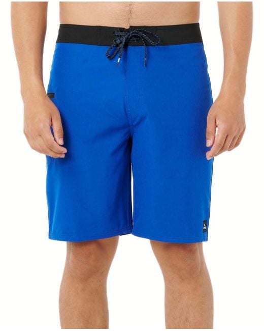 Rip Curl Blue Mirage Core 20" Stretch Performance Board Shorts for men
