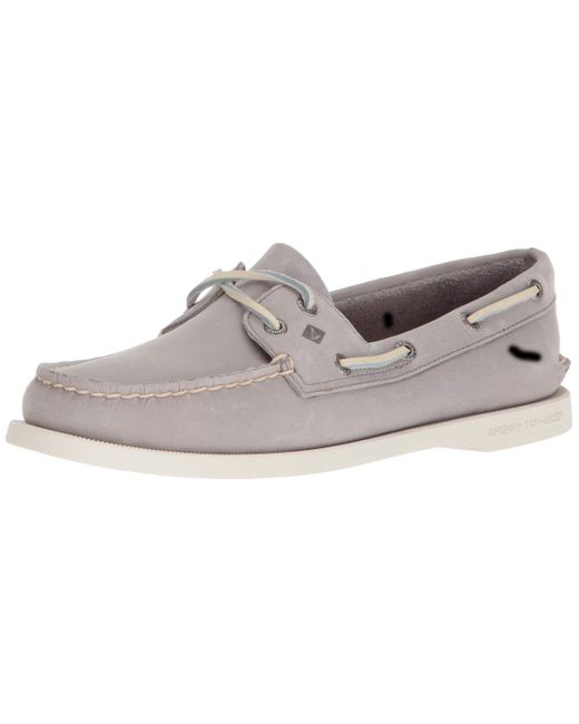 grey sperrys