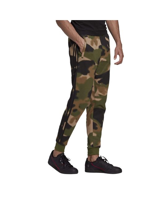 adidas Originals Cotton ,mens,camo All Over Print Pants,wild  Pine/multicolor/black,x-small for Men - Lyst