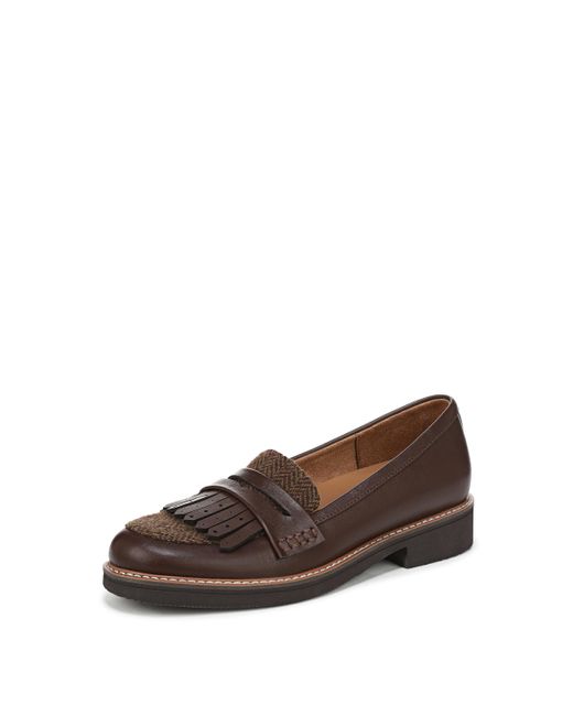 Naturalizer Pacey Loafer Chocolate Brown 5.5 M