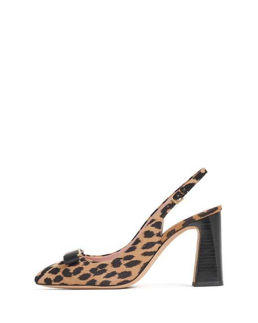 Kate Spade Natural Bowdie Slingback Heel Pump