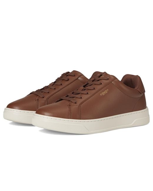 COACH Brown High Line Sneakers Shoes 10 D for men