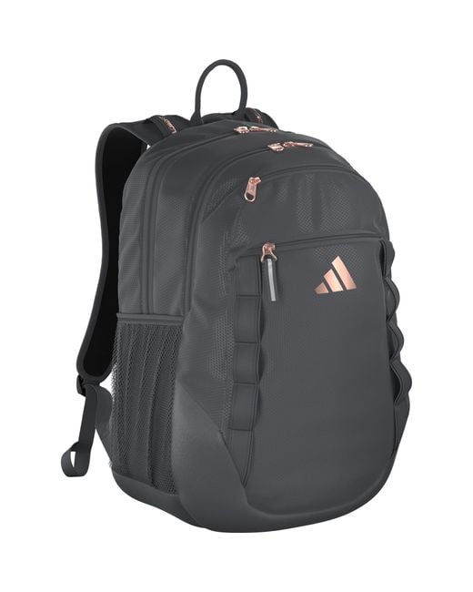 Adidas Black Excelerator Backpack With Laptop Sleeve
