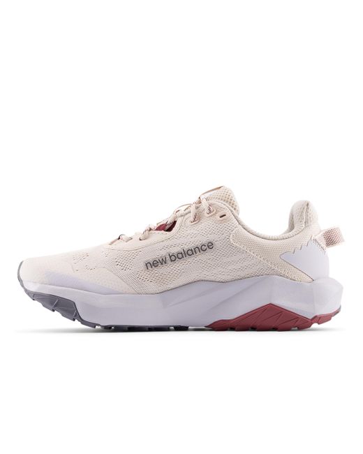 New Balance White Dynasoft Nitrel V6 Trail Running Shoe