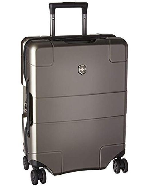 Victorinox Lexicon Hardside Global Carry On In Titanium Black