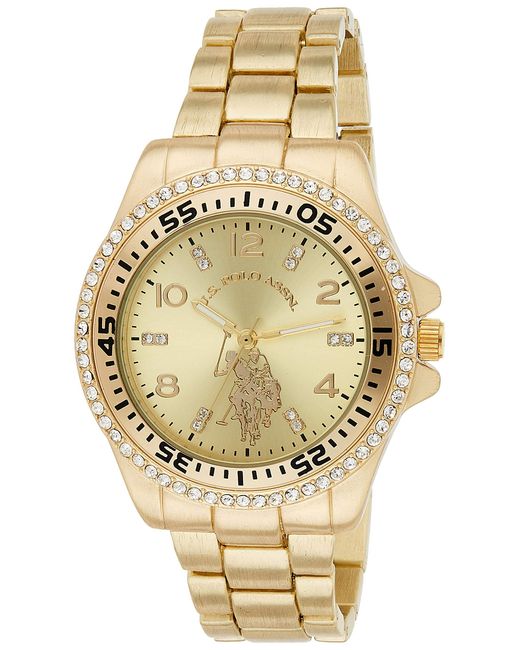 us polo assn watch stainless steel