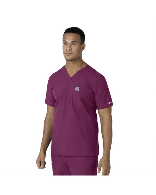 Carhartt Purple Neck Top - Small for men