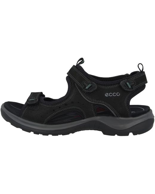Ecco Black Yucatan Sport Sandal