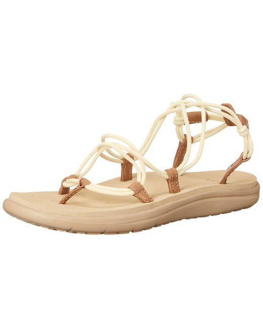 Teva Synthetic Voya Infinity Sandal In Black Save 18 Lyst