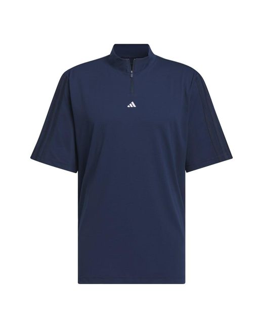 Adidas Golfshirt Voor in het Blue voor heren