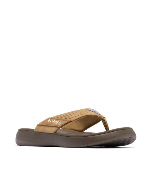 Columbia Brown S Boatside Flip Lea Pfg