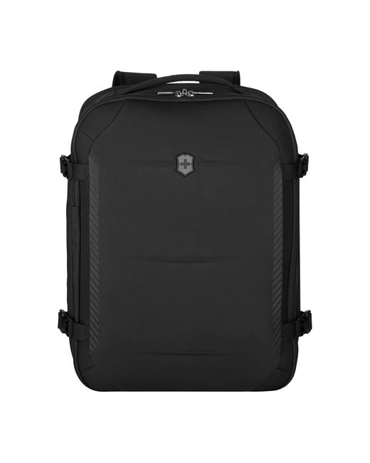 Victorinox Black Lightweight Laptop Backpack For Traveling Essentials - Sleek Business Backpack Made From Recycled Materials