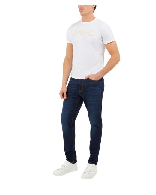 Guess Blue James Tapered Jean for men