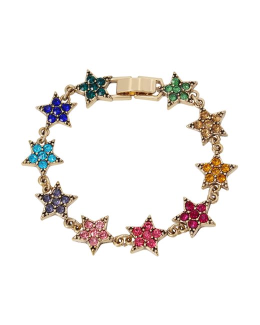 Betsey Johnson Metallic Star Flex Bracelet