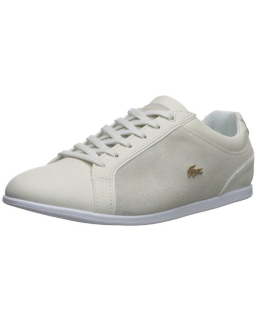 lacoste rey lace white
